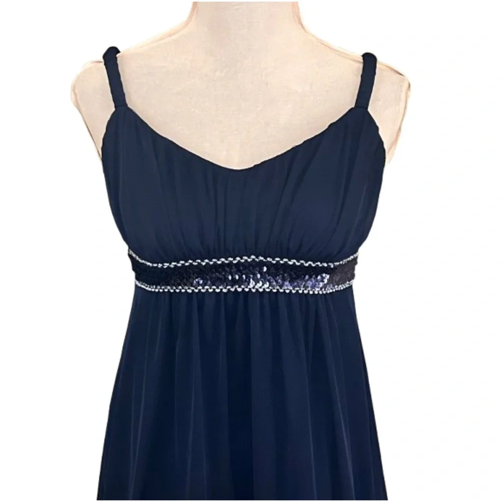 Enfocus Studio Sleeveless Sweetheart Dress Sequin Prom Cocktails Formal Size 8